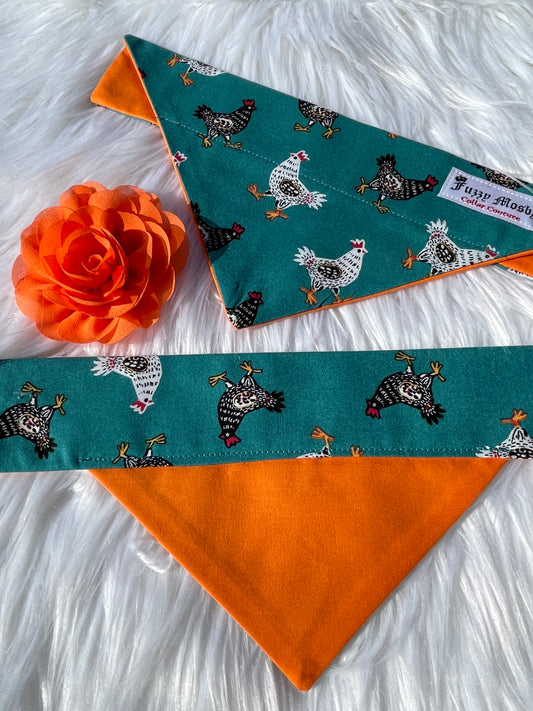 Cock-a-doodle Slide-on Bandana