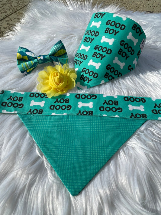 Good Boy Slide-on Bandana