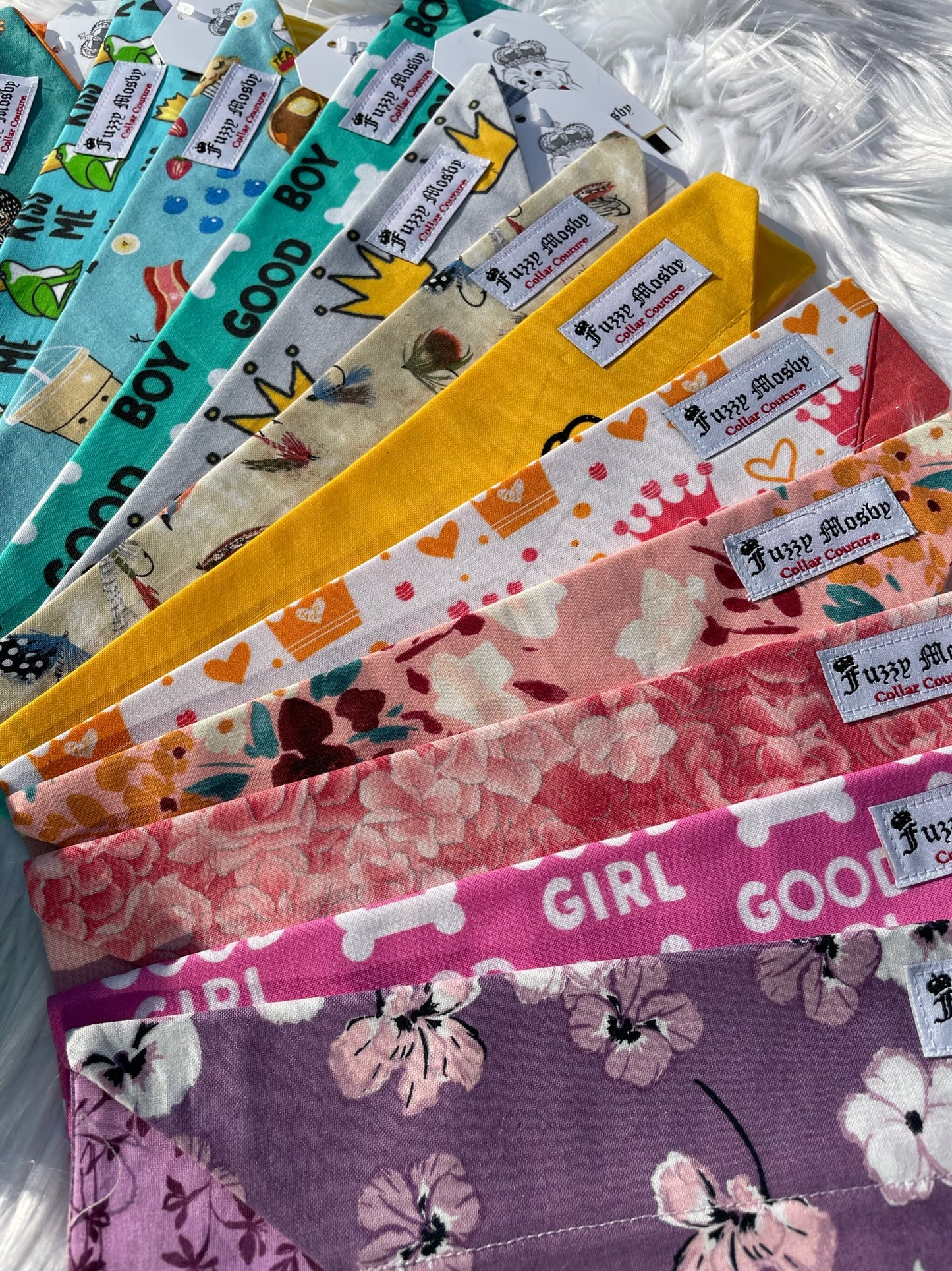 Cherry Blossoms Slide-on Bandana