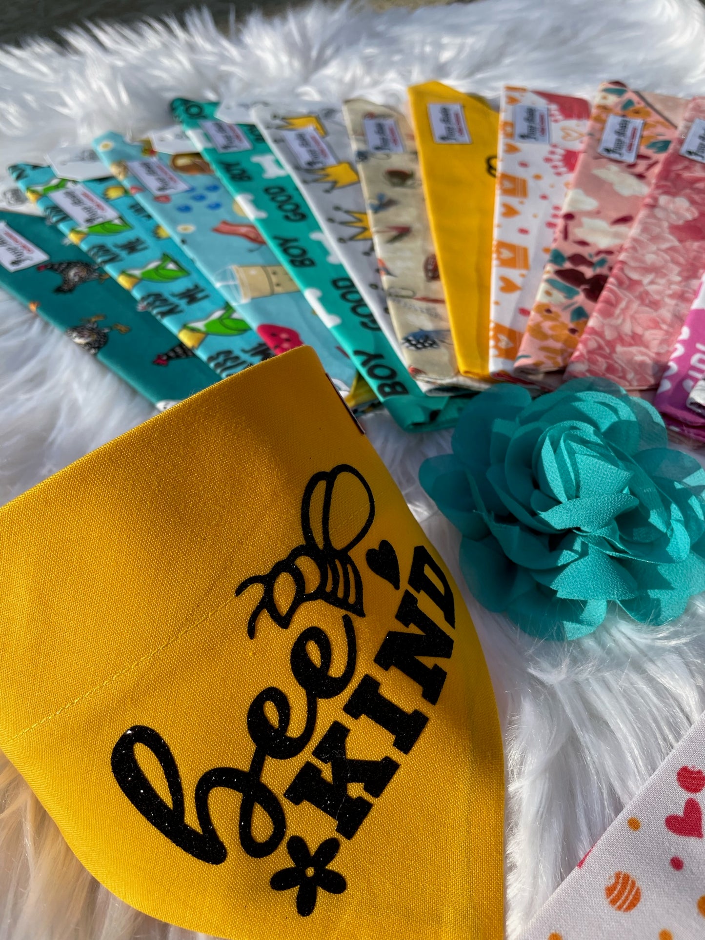 Bee Kind Slide-on Bandana